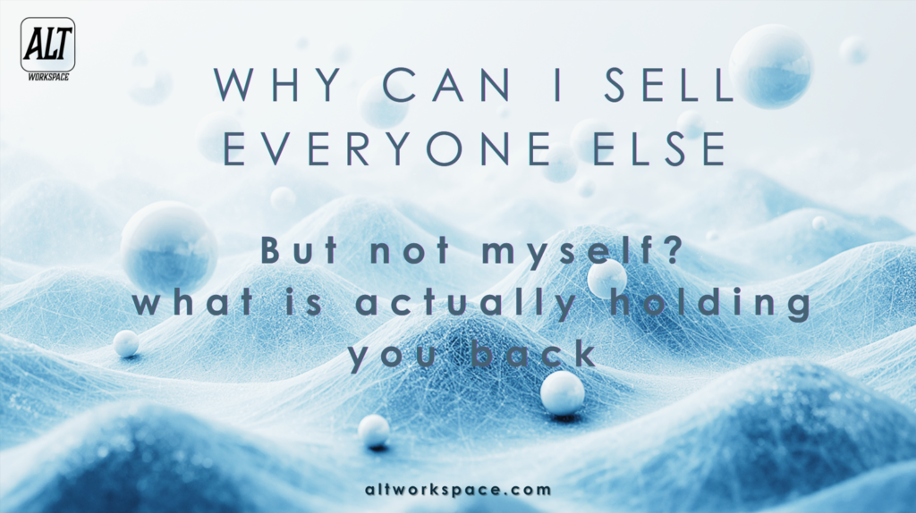 ALTworkspace Article Why can I sell Everyone else but not myself