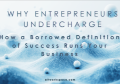 ALTworkspace Money and wealth series: Why do entrepreneurs undercharge?